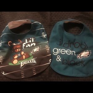 Philadelphia Eagles Baby Bibs